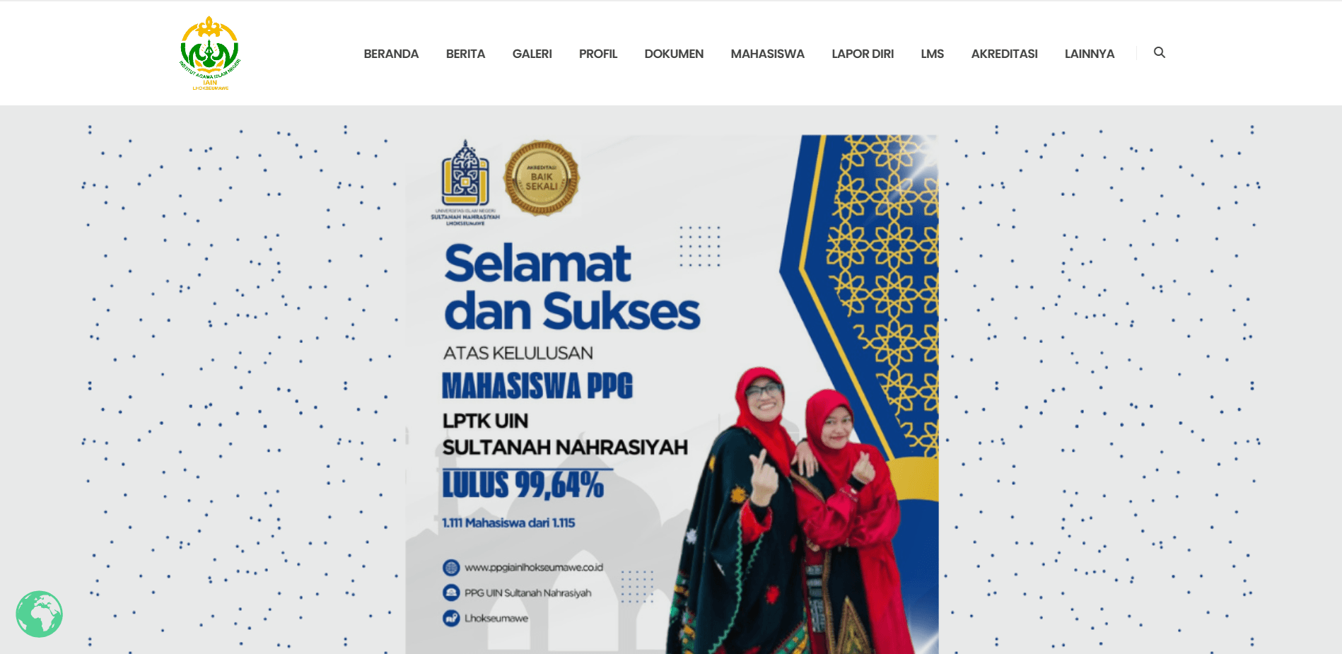 PPG UIN Sultanah Nahrasiyah
